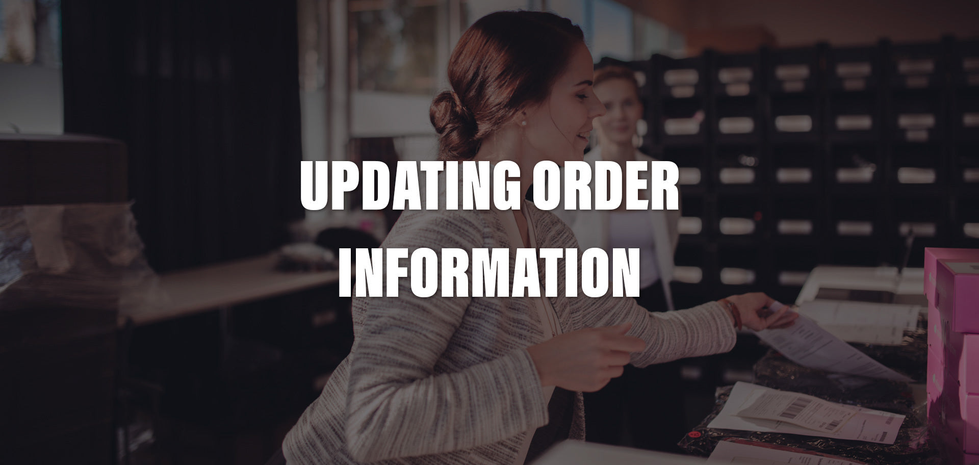 Updating order information in Packrooster Shipping
