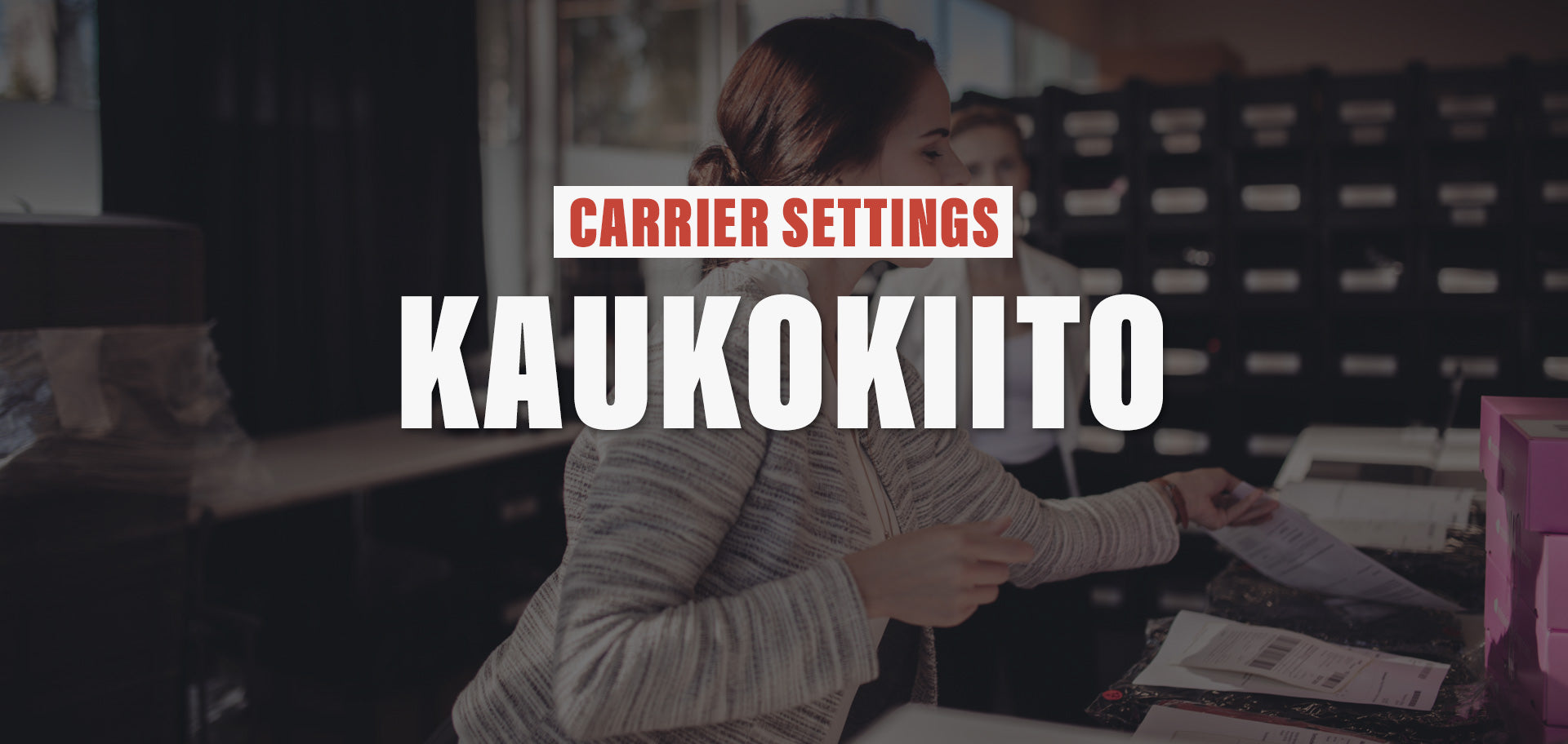 Connect Kaukokiito to your Shopify store using Packrooster Shipping