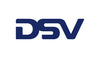 DSV logo in light gray on a white background
